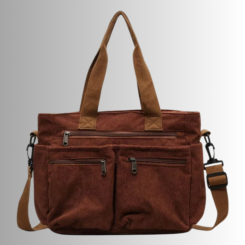 Classic Cotton Tote Bag - Large Capacity Everyday Shoulder Bag