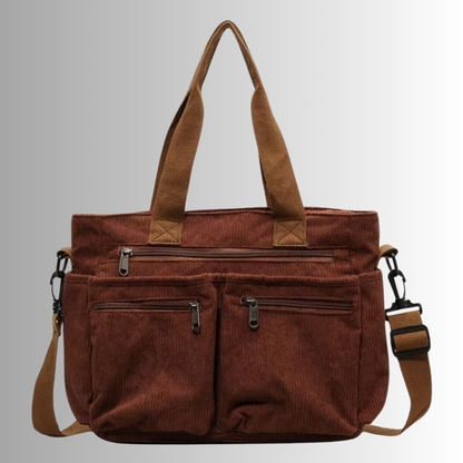 Classic Cotton Tote Bag - Large Capacity Everyday Shoulder Bag