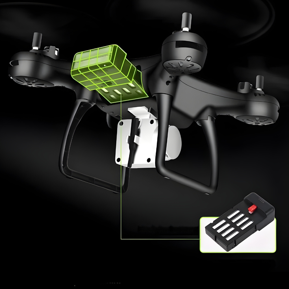 High-Tech 4K GPS Foldable Quadcopter Drone Camera