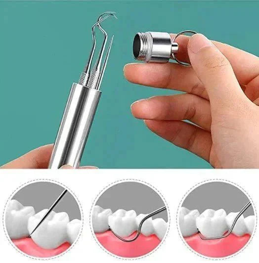Eco Friendly Dental Care Kit with Durable Steel Tools