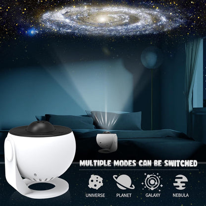 Cosmic Star Light Projector Galaxy Night Lamp
