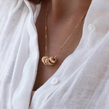 Customizable 18k Gold Diamond Bar Necklace