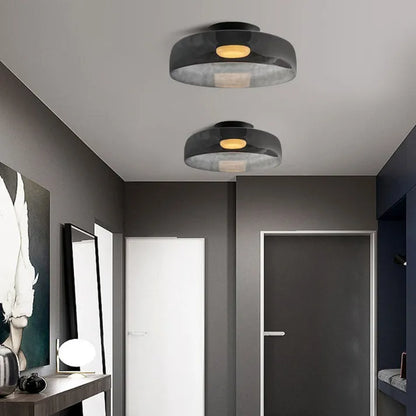Elegant Clear Glass Pendant Light