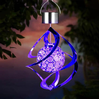 Outdoor Color Changing Solar Wind Chime Light