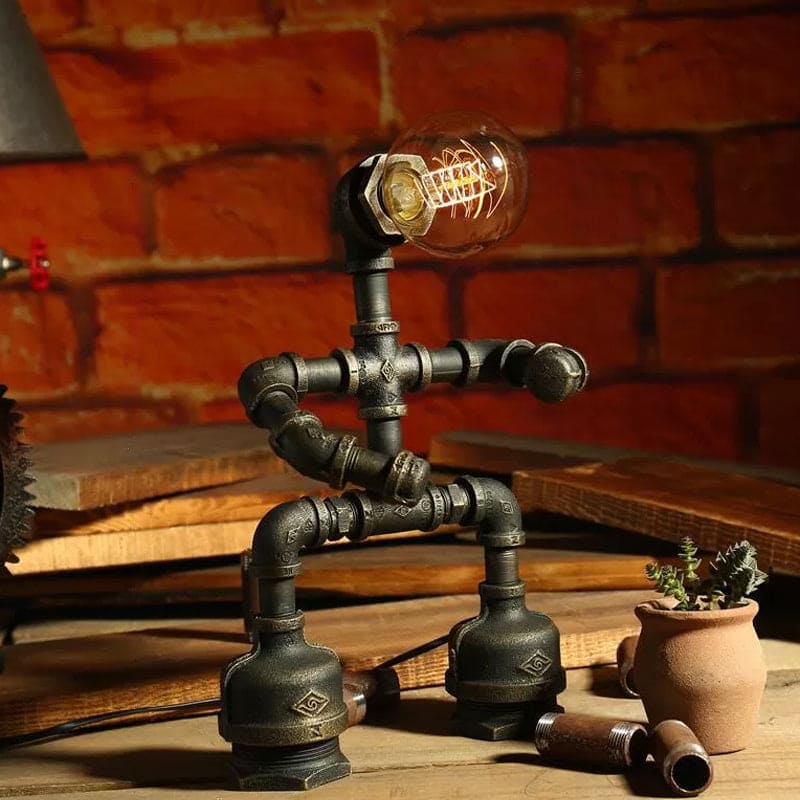 Futuristic LED Robot Table Lamp