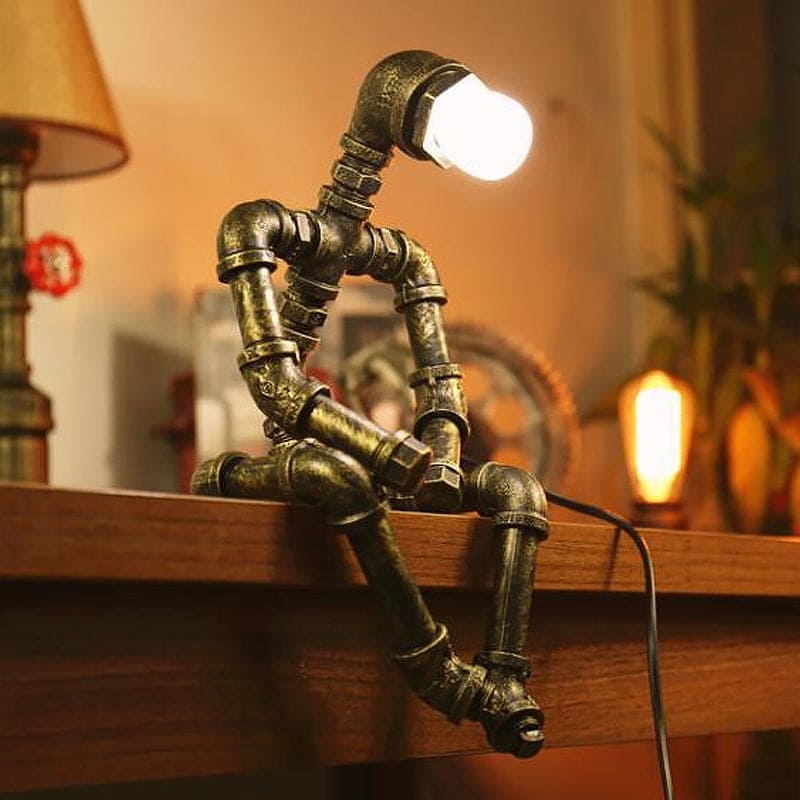 Futuristic LED Robot Table Lamp