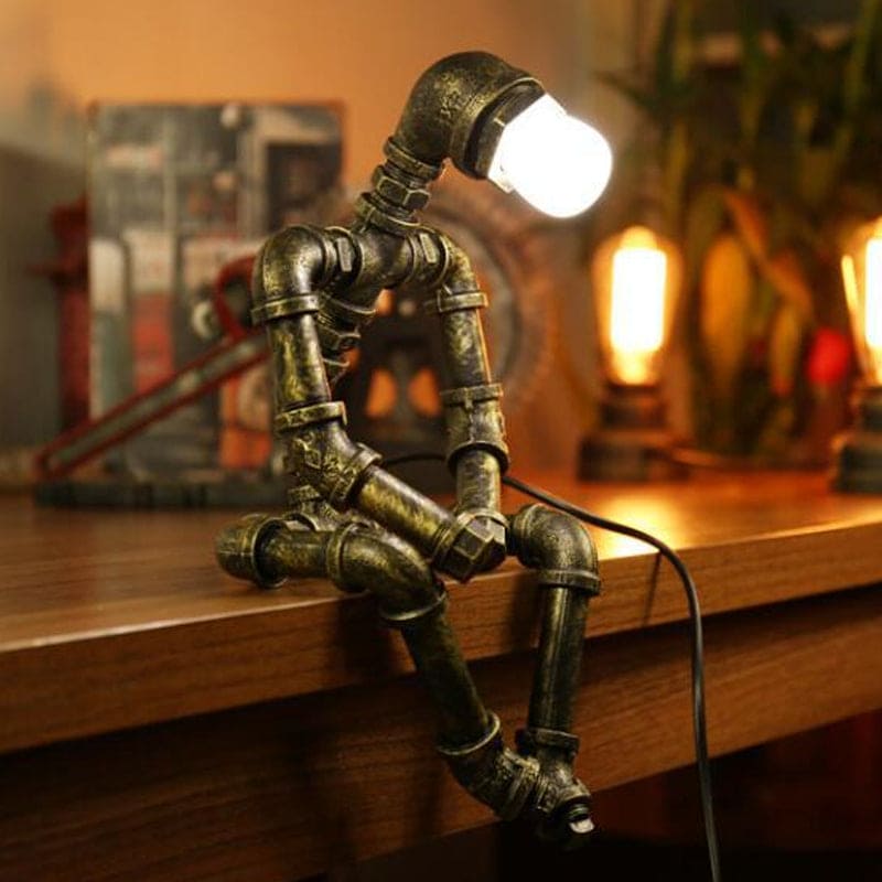 Futuristic LED Robot Table Lamp