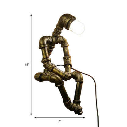 Futuristic LED Robot Table Lamp