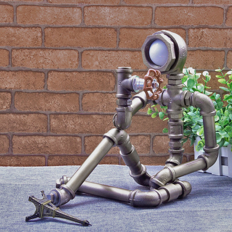 Vintage Metal Desk Lamp - Fesara