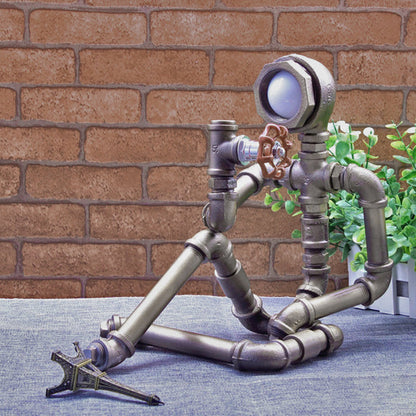 Vintage Metal Desk Lamp - Fesara
