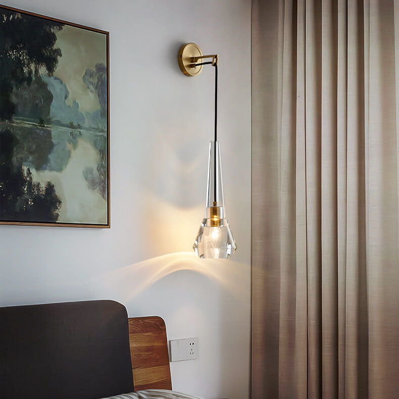Elegant Glass Hanging Lamp
