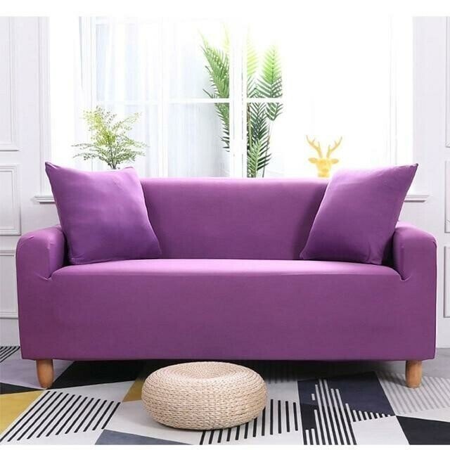 Fesara Elastic Sofa Slipcover - Solid Color
