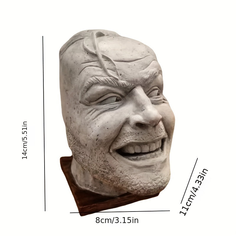 Creepy Halloween Decor Bookend Figures