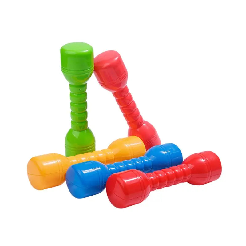Fun Kids Dumbbells Set - Lightweight Plastic Weights