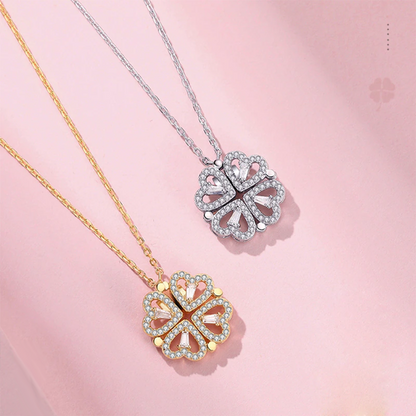 Lucky Clover Pendant Necklace for Ladies
