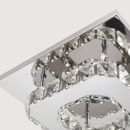 Luxury Crystal LED Ceiling Light Fixture