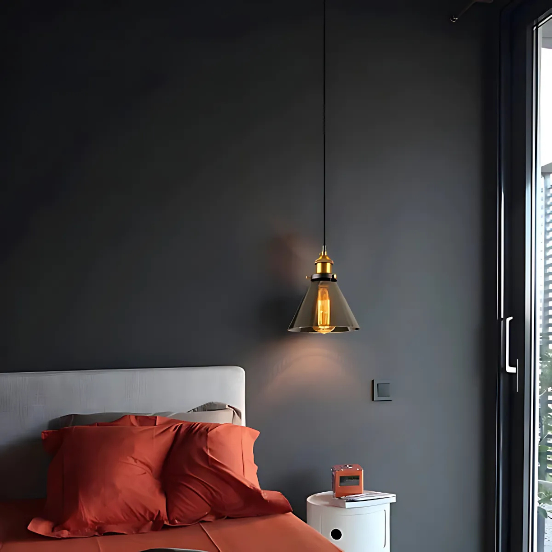 Classic Glass Pendant Light Fixture