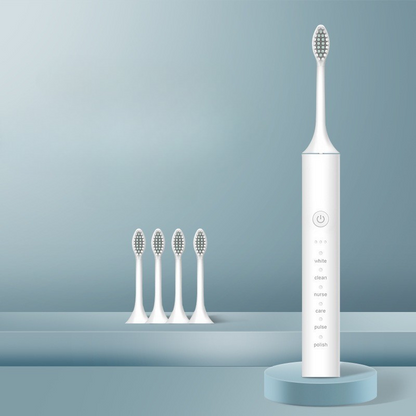 Electric Toothbrush with Replaceable Heads