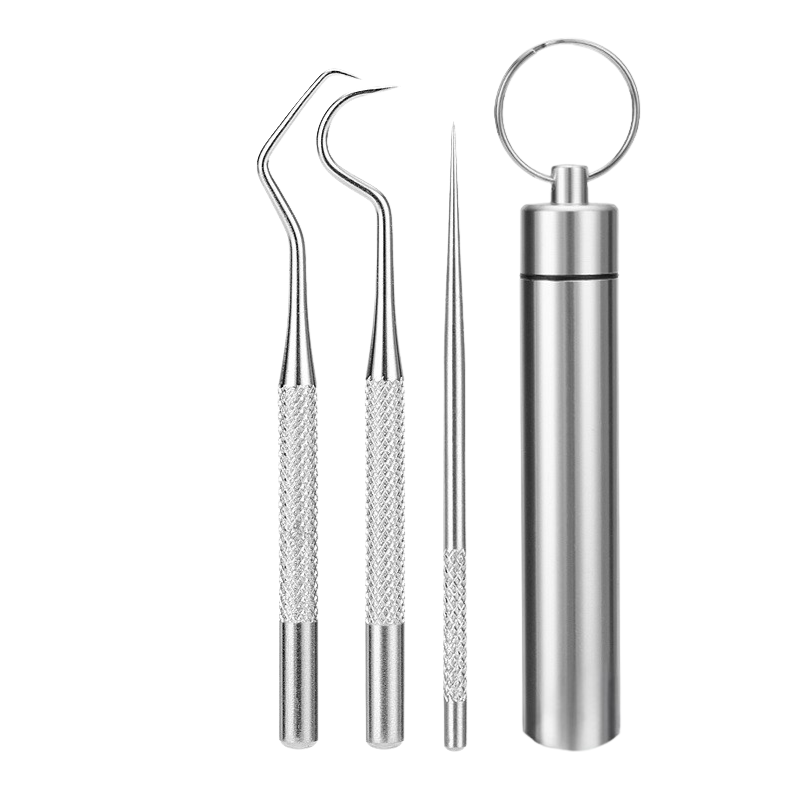Dental Cleaning Tool - Stainless Steel Pick & Scraper