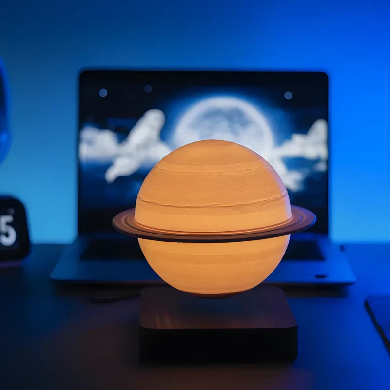 Floating Orb LED Desk Lamp