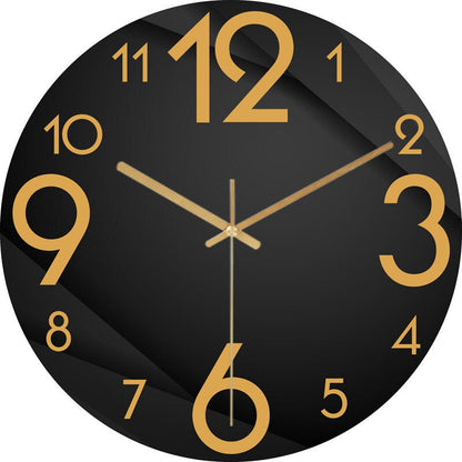 Modern Slim Large Wall Clock