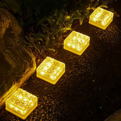 Eco Friendly Solar Garden Brick