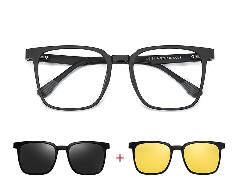 Versatile 3-In-1 Polarized Sunglasses - Fesara