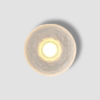 Classic White Resin Wall Lamp