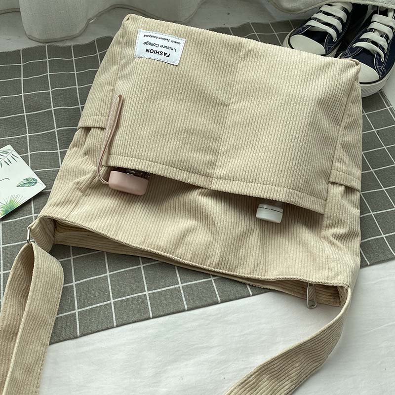 Versatile Canvas Crossbody Bag – Durable Daily Shoulder Bag