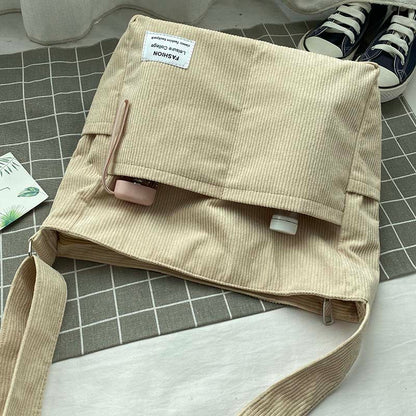 Versatile Canvas Crossbody Bag – Durable Daily Shoulder Bag