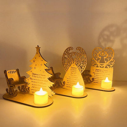 Wooden Christmas Tree Decorations
