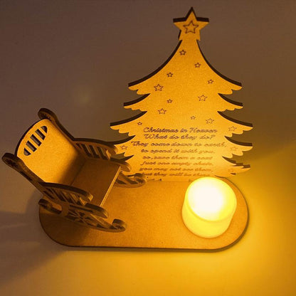 Wooden Christmas Tree Decorations