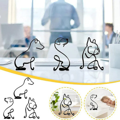 Pet Dog Figurine Home Decor Statue