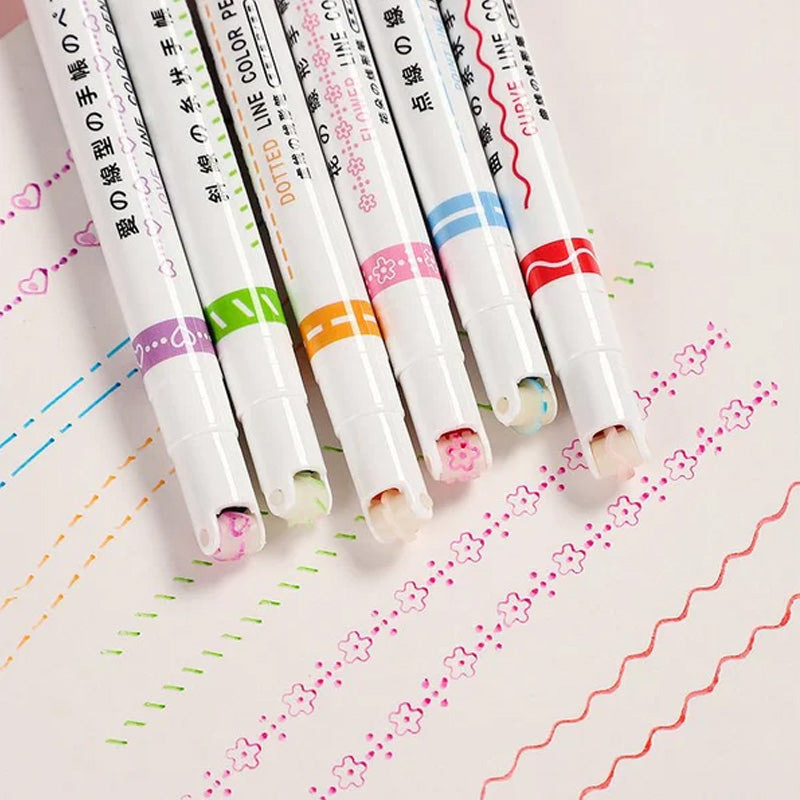 Vibrant Neon Color Markers