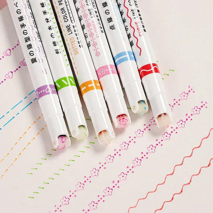 Vibrant Neon Color Markers