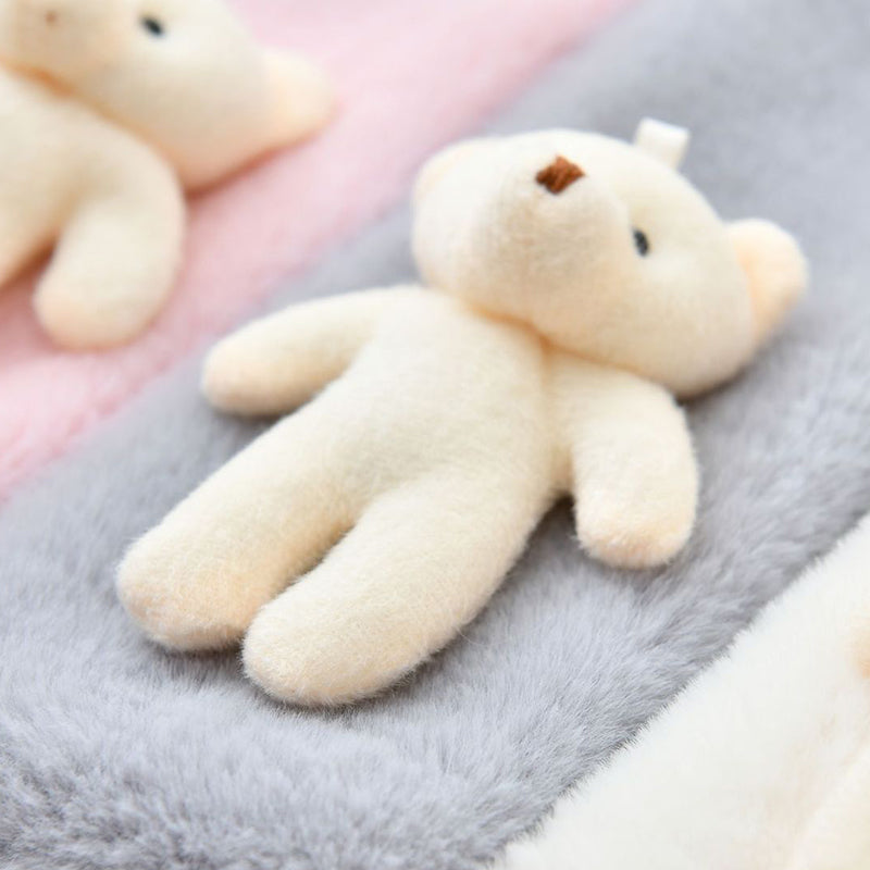 Cuddly Teddy Soft Plush Scarf for Kids and Adults
