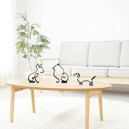 Pet Dog Figurine Home Decor Statue