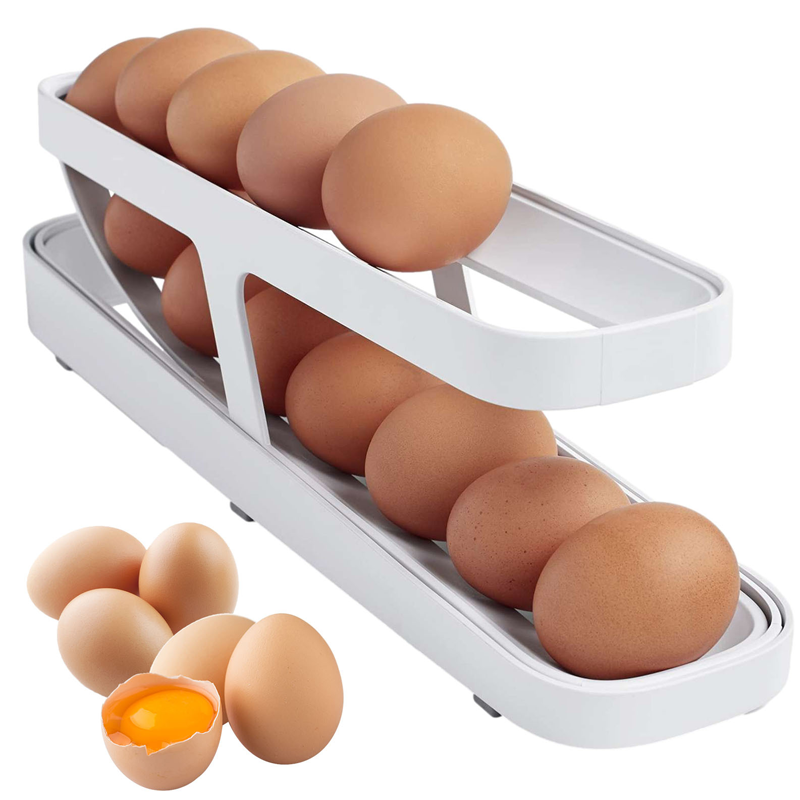 Easy Double Egg Holder Tray