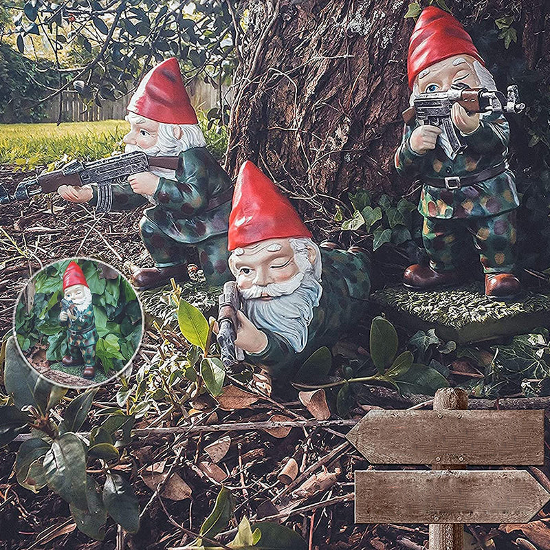 Colorful Mini Garden Gnome Figurine