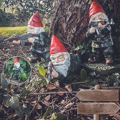 Colorful Mini Garden Gnome Figurine