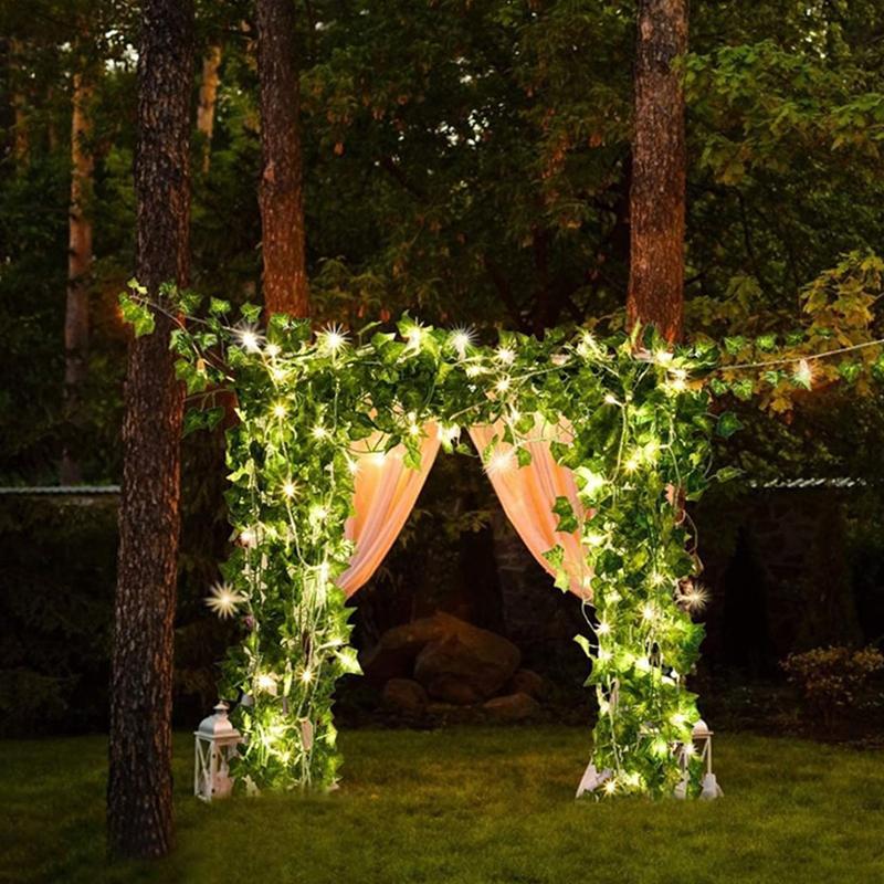 Outdoor Solar Powered Wicker LED Lanterns