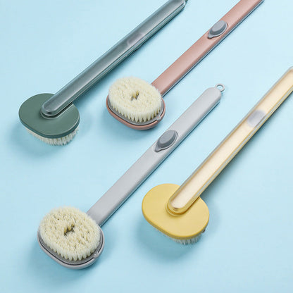 Extendable Bathroom Brush with Long Soft Handle