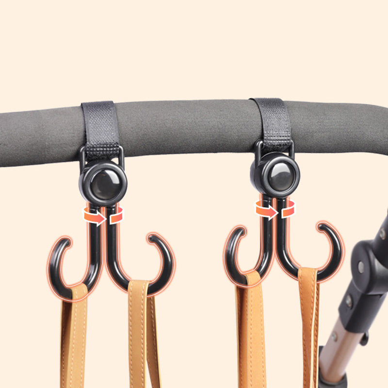 Fesara | Universal Stroller Clips for Diaper Bags