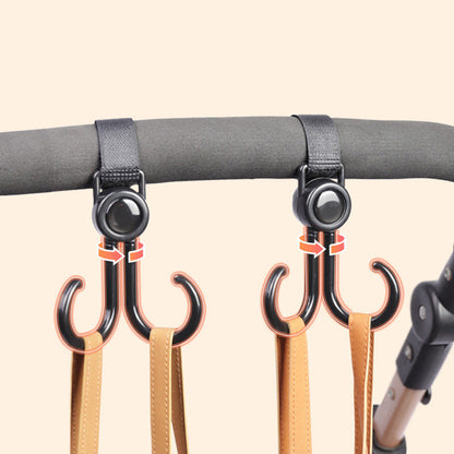 Fesara | Universal Stroller Clips for Diaper Bags