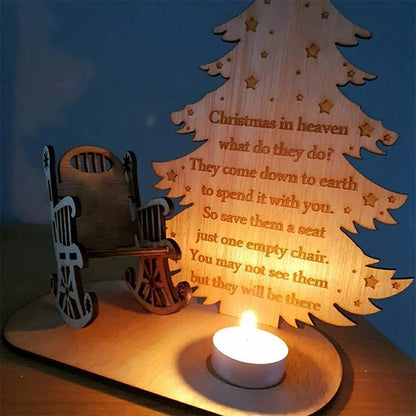 Wooden Christmas Tree Decorations