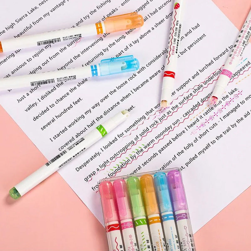 Vibrant Neon Color Markers