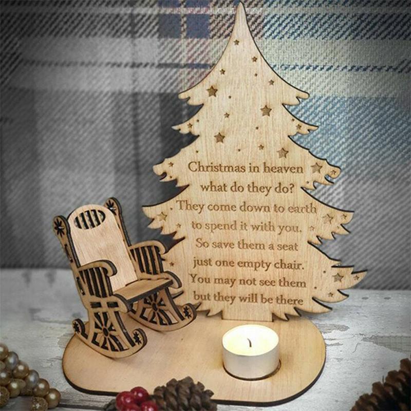 Wooden Christmas Tree Decorations - Fesara