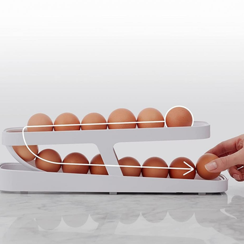 Easy Double Egg Holder Tray