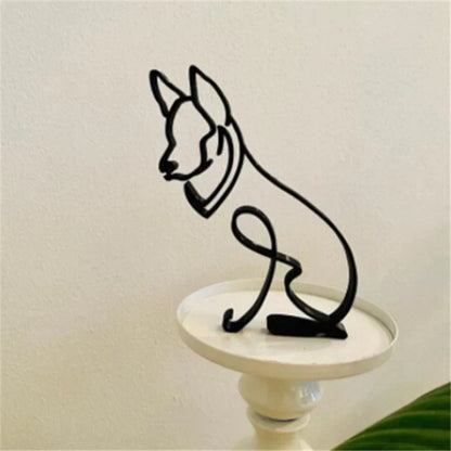 Pet Dog Figurine Home Decor Statue