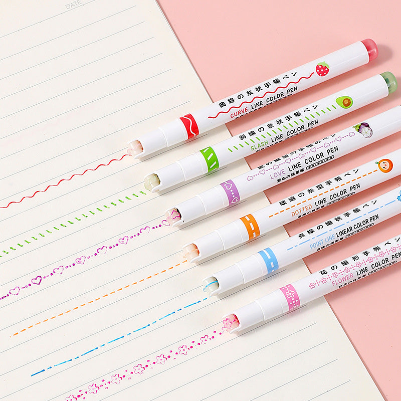 Vibrant Neon Color Markers